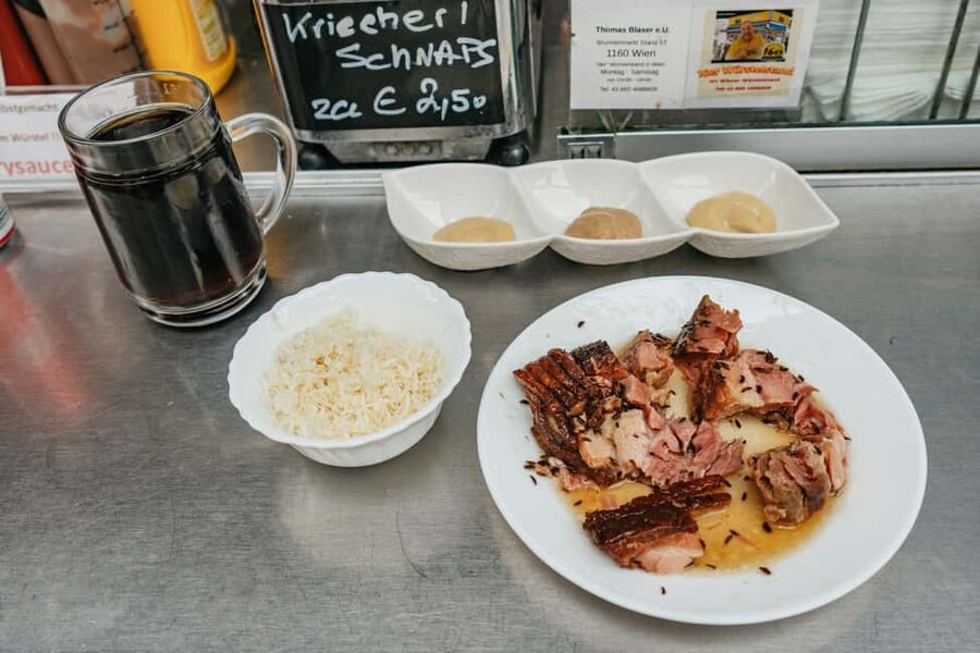 Vienna: Guided Foodie Walking Tour with Tastings and Coffee - Street food culture and Wurstelstand snacks: the tasty Vienna side quest