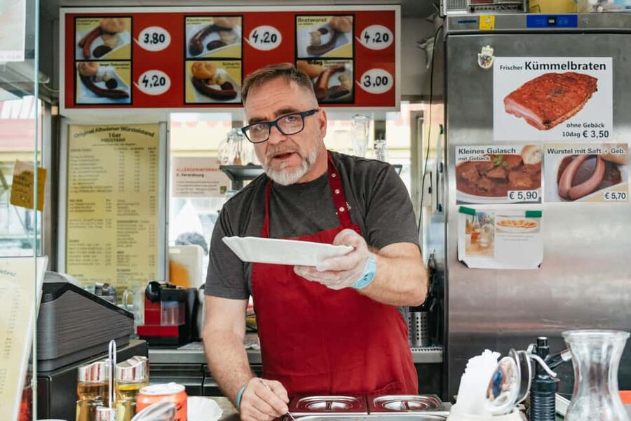 Vienna: Guided Foodie Walking Tour with Tastings and Coffee - Graben walk plus Kulturcafe coffee and strudel, the best kind of start