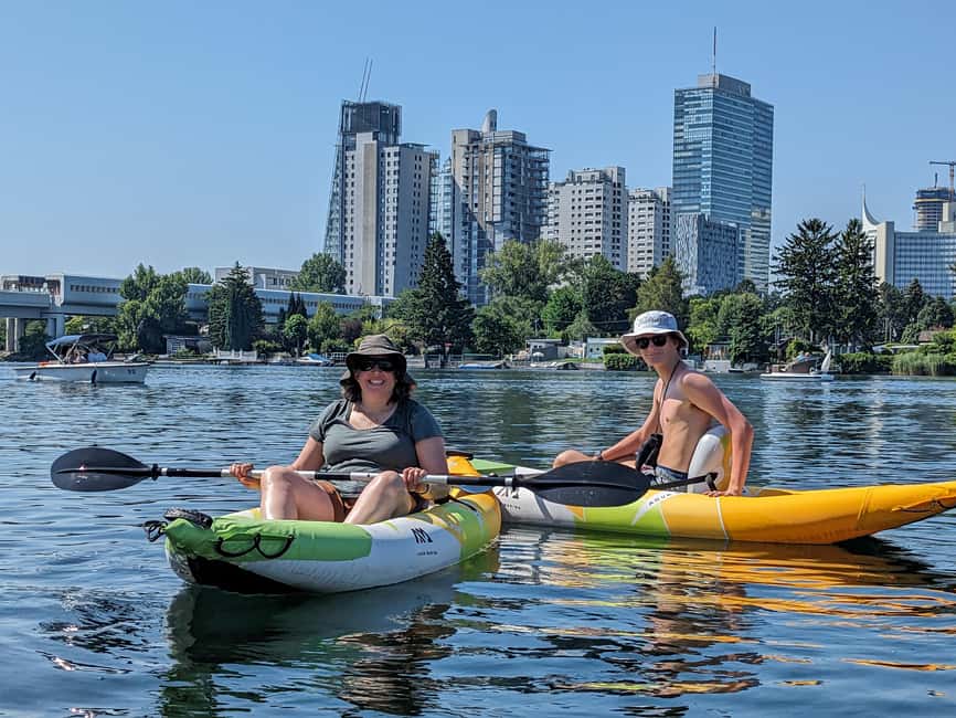 Vienna: Guided Kayaking Tour - Meeting at Kaisermuhlen-VIC: Get on the Water Fast