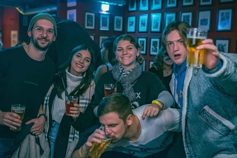 Vienna: Guided Pub Crawl with Club Entry - Kaktus Club for 1 Hour: The Point Where the Night Turns Loud