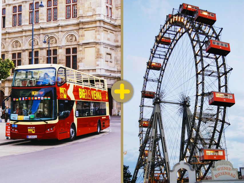 Vienna: Hop-on Hop-off, Ferris Wheel, and River Cruise - The hop-on hop-off part: City Route vs Palace Route