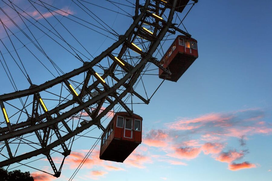 Vienna: Hop-on Hop-off, Ferris Wheel, and River Cruise - Palace Route timing: Schönbrunn and the palace cluster without a car