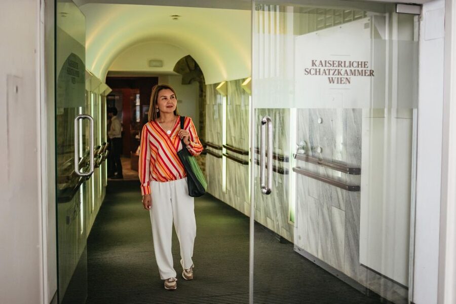 Vienna: Imperial Treasury in the Hofburg Palace - Legendary relics: Holy Lance, Holy Grail, and unicorn horn