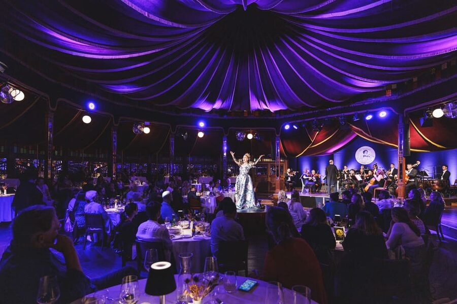 Vienna: Johann Strauss Dinner Show at the Prater - Tickets, seating, and the view from the floor