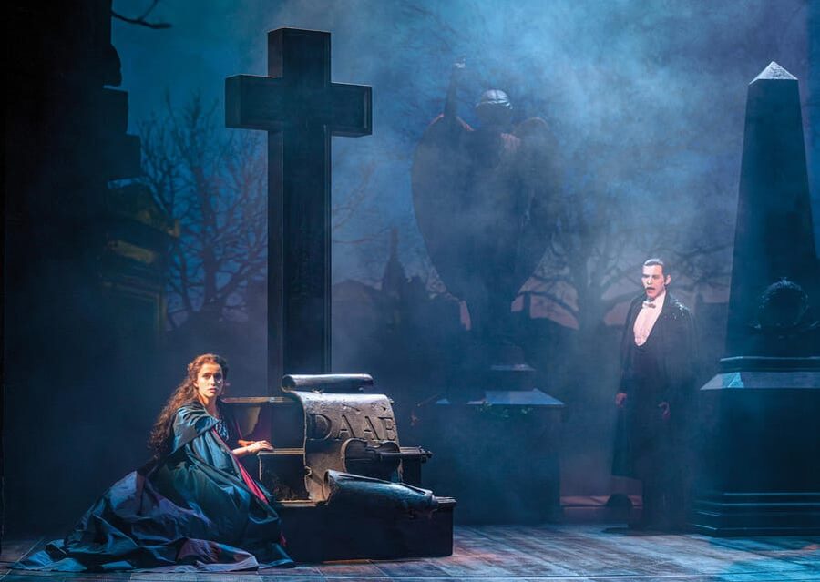 Vienna: Musical Tickets THE PHANTOM OF THE OPERA - The Story in Plain Terms: Phantom, Christine, and the Catacombs