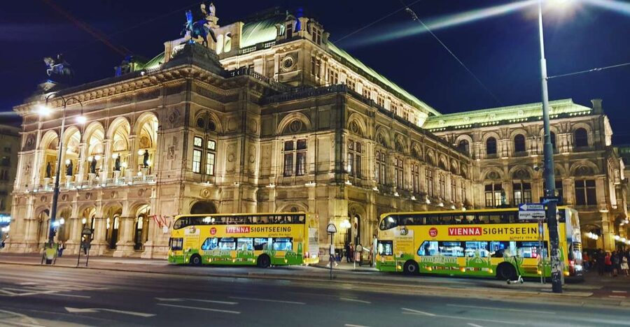 Vienna: Panoramic Night Tour by Bus - Entering Vienna’s Night Loop on a Panoramic Bus
