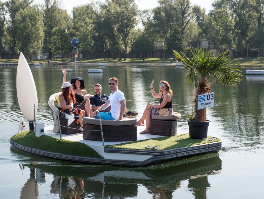 Vienna: Private Floating Island E-Boat Rental on Danube - Why a floating island e-boat on the Old Danube is such a smart Vienna day