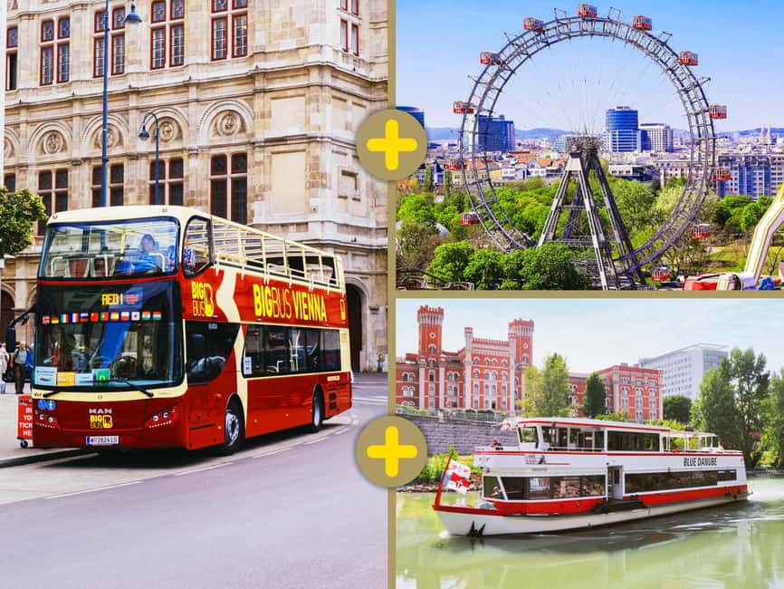 Vienna: Schönbrunn, Belvedere, Big Bus, Giant Wheel & Cruise - Key things to know before you go