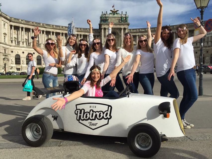 Vienna: Sightseeing Tour in Hotrod - Danube Canal moments and that full-speed feeling