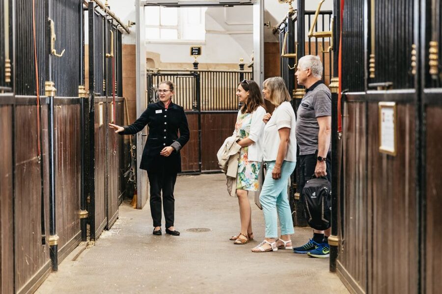 Vienna Spanish Riding School Guided Tour - Getting there at Michaelerplatz and turning your voucher into entry