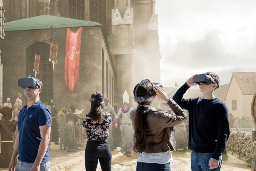 Vienna: Time Traveling Virtual Reality Sightseeing Tour - The walking route: 3.2 kilometers of old-town sightseeing