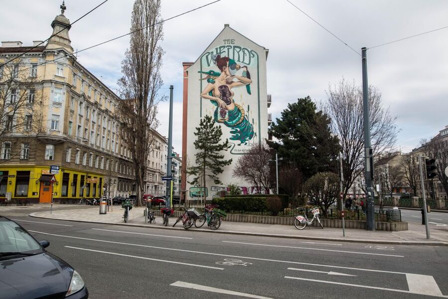 Vienna Urban Art Tour: Explore a different side of Vienna! - A Vienna Street Art Walk With a Mystery Thread