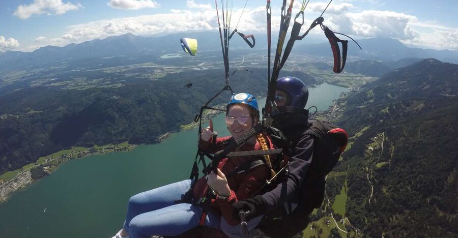 Villach/Ossiachersee: Paragliding "Panorama" Tandemflug - What Makes the Panorama Tandem Flight Over Ossiachersee Special