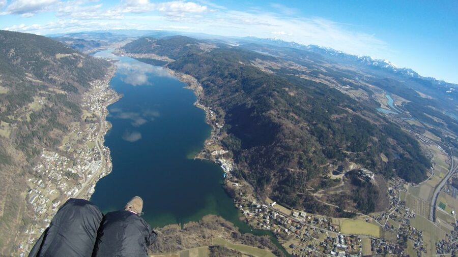 Villach/Ossiachersee: Paragliding "Panorama" Tandemflug - Price and What You Really Get for $175