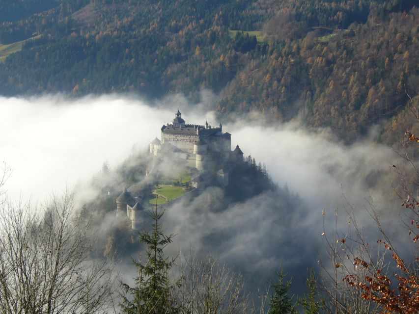 Werfen: Hohenwerfen Castle Entrance Ticket - Reaching the fortress: funicular options vs the footpath to the 155-meter peak