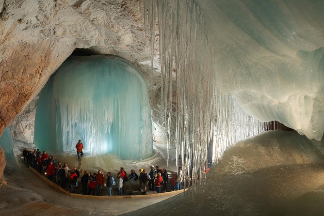 Werfen World's Largest Ice Caves and Golling Waterfalls Tour - Eisriesenwelt Ice Caves: Walking the World of Ice Giants