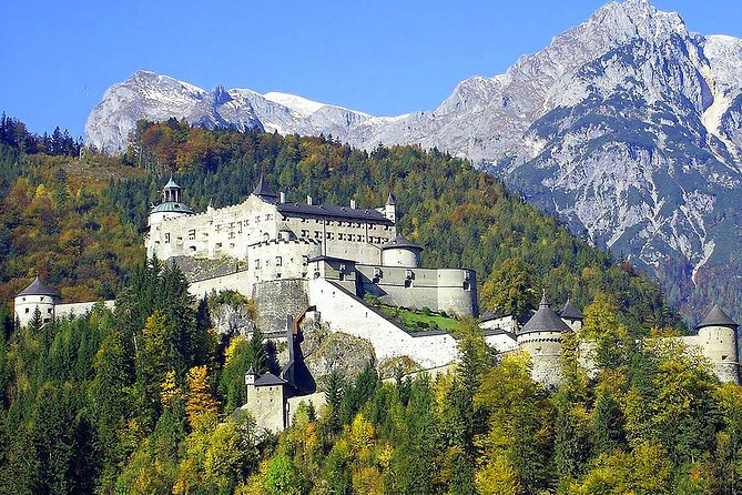 Zell am See Alpine Village Private Day Trip from Salzburg - Hohenwerfen Castle photo stop in Werfen, fortress views and movie trivia