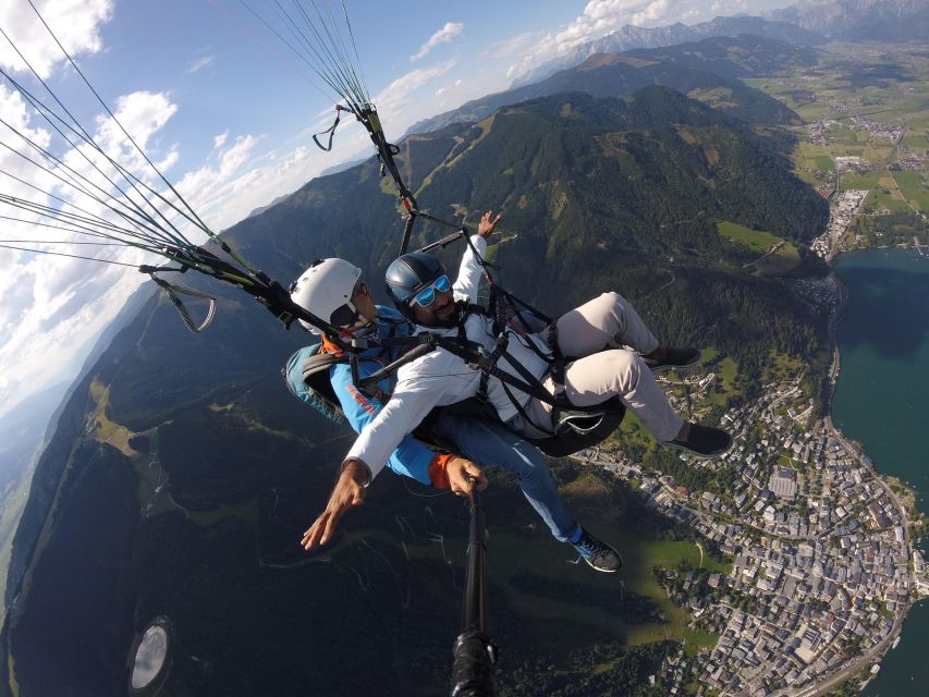 Zell am See: Paragliding Tandem Flight - Watching the flight from below: binoculars for onlookers